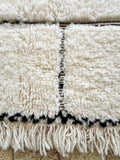 Moroccan BENI OUARAIN rug BO194 - 292 x 210 cm/ 9.6 x 6.8 FT