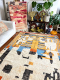 Vintage Moroccan BOUJAD rug BOU108 - 265x170 cm 8.5x5.5 ft