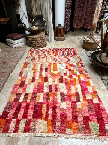 Vintage Moroccan BOUJAD rug BOU106 - 286x170 cm 9.3x5.5 FT