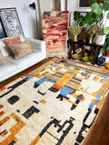 Vintage Moroccan BOUJAD rug BOU108 - 265x170 cm 8.5x5.5 ft