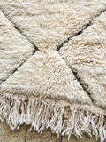 Moroccan BENI OUARAIN rug BO192 - 290 x 198 cm/ 9.5 x 6.5 FT