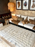 Moroccan BENI OUARAIN rug BO136 - 250 x 160 cm/ 8.2 x 5.2 FT