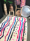 Moroccan AZILAL rug AZ222 -273 x 142 cm / 8.9' x 4.6'