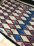 Moroccan Vintage AZILAL rug AZ224 -274 x 145 cm / 8.1 x 4.7 FT