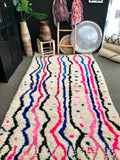 Moroccan AZILAL rug AZ222 -273 x 142 cm / 8.9' x 4.6'