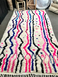 Moroccan AZILAL rug AZ222 -273 x 142 cm / 8.9' x 4.6'