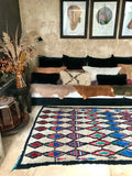 Moroccan Vintage AZILAL rug AZ224 -274 x 145 cm / 8.1 x 4.7 FT