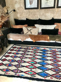 Moroccan Vintage AZILAL rug AZ224 -274 x 145 cm / 8.1 x 4.7 FT