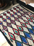 Moroccan Vintage AZILAL rug AZ224 -274 x 145 cm / 8.1 x 4.7 FT