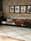 Moroccan BENI OUARAIN rug BO177 - 245 x 158 cm/ 8 x 5.2 FT