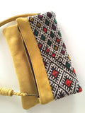 Kilim boho clutch purse wrislet handbag