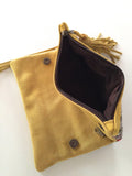 Kilim boho clutch purse wrislet handbag