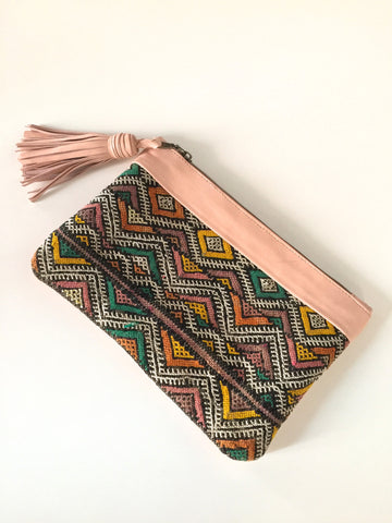 Kilim Boho clutch Sira