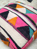 Moroccan kilim pouf
