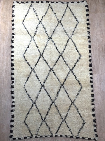 Vintage Beni Ouarain rug