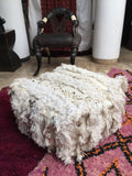 Handira wedding blanket pouf
