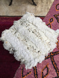 Handira wedding blanket pouf