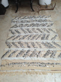 Moroccan handira wedding blanket