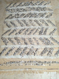 Moroccan handira wedding blanket