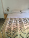 Moroccan handira wedding blanket