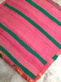Moroccan kilim pouf