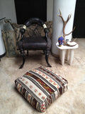 Moroccan kilim pouf
