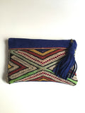 Kilim boho clutch purse handbag