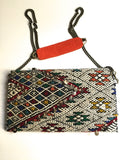 Kilim boho clutch purse handbag