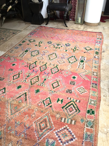 Vintage Moroccan BOUJAD rug BOU100 - 333 x 191 cm / 11' x 6'3"