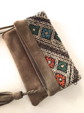 Kilim boho clutch purse wrislet handbag